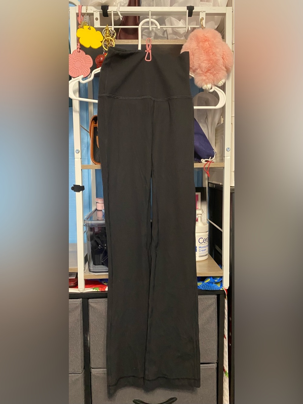 Lululemon Align Ribbed Mini-Flared Pant *Extra Short Black size 0 Nulu